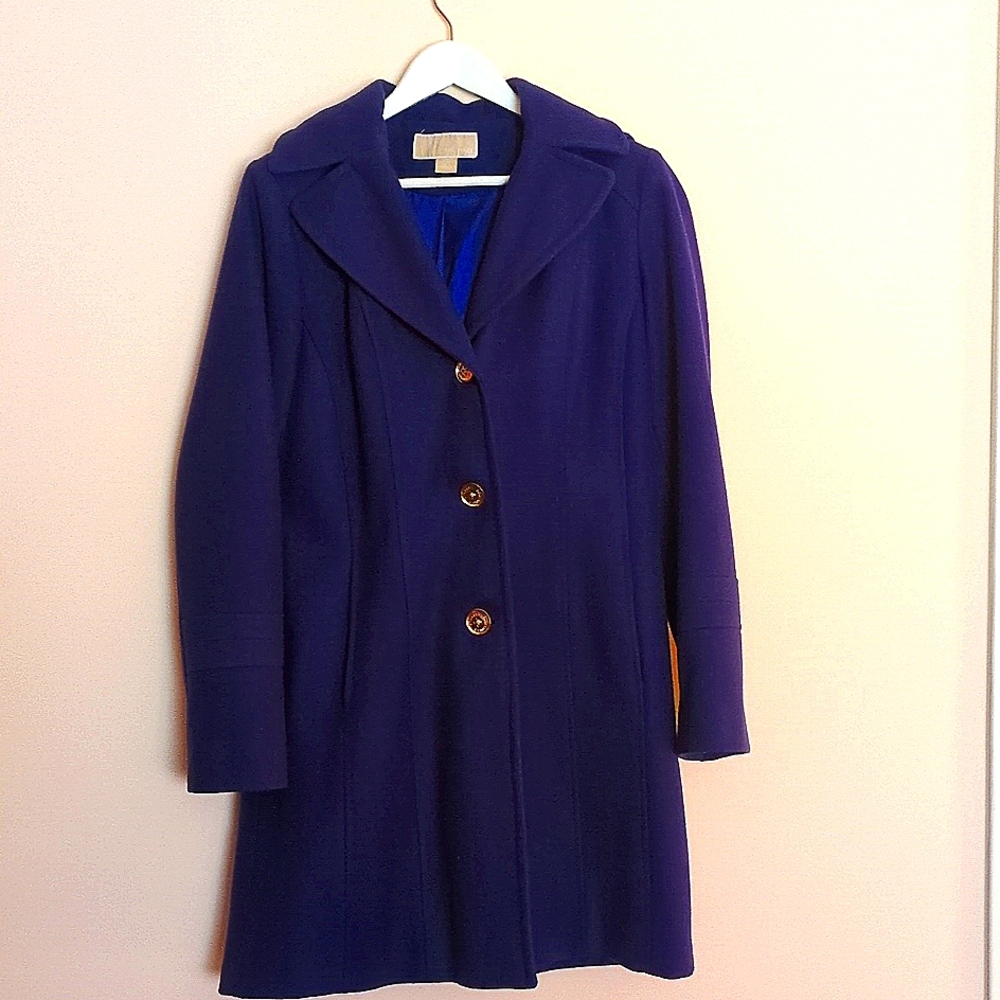 MICHAEL Michael Kors Will Blend Pea Coat Sz 10